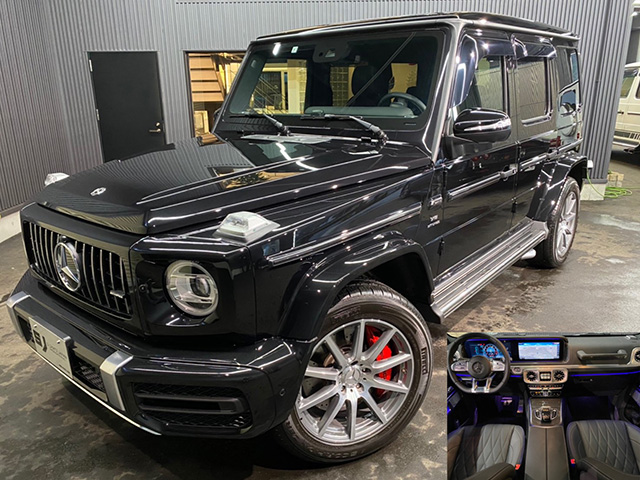 メルセデス・ベンツAMG　G63　レザーエクスクルーシブPKGカーボンPKG